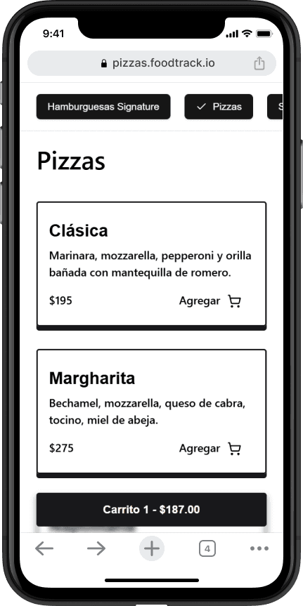 Dashboard de pedidos